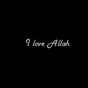 I love Allah ..... on My World.